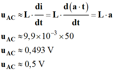uAC = 0,5 V