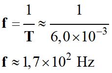 f = 1,7 E2 Hz