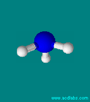 molcule d'ammoniac