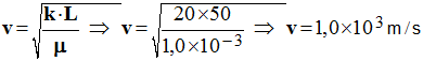 1,0 E3 m / s